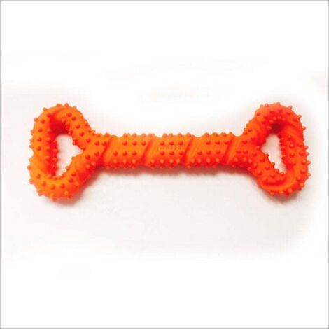 Jouet indestructible pour chien à mâcher agressif pour grands chiens, jouet interactif pour chiens de grande taille, bâton à mâcher résistant aux dents, jouet barbelé d'entraînement pour chien