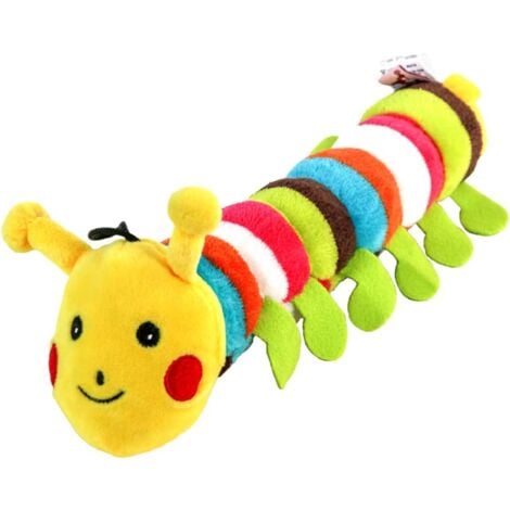 GOTRAYS Jouet indestructible pour chien Jouet à mâcher pour chien Jouet en peluche pour chien (jaune)