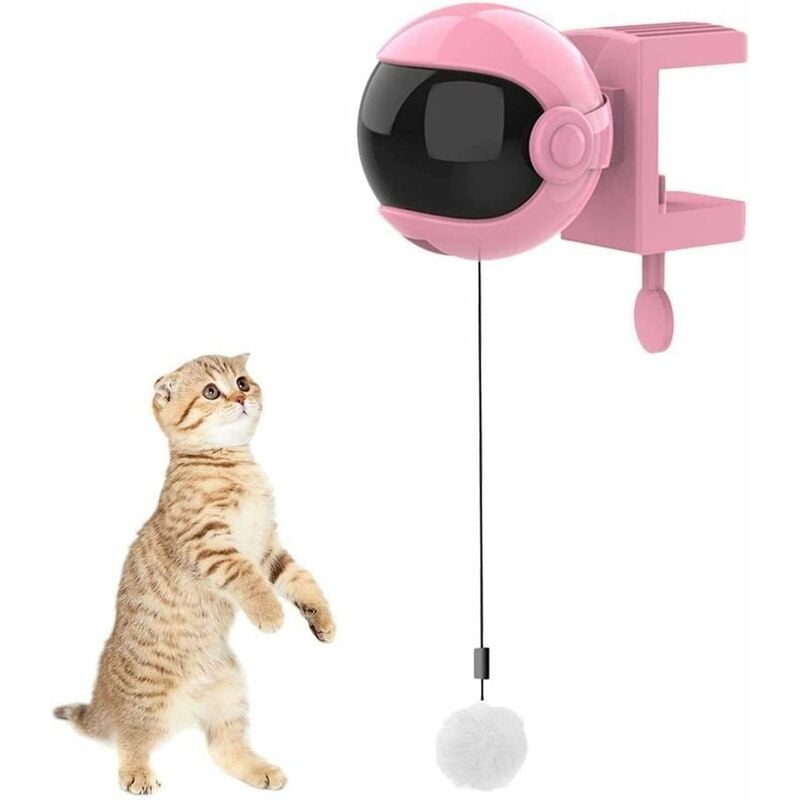Jouet Intelligent pour Chat,Jouet pour Chat,Jouet Interactif pour Chat,Puzzle Interactif de Boule de Levage Automatique Jouets Intelligents pour