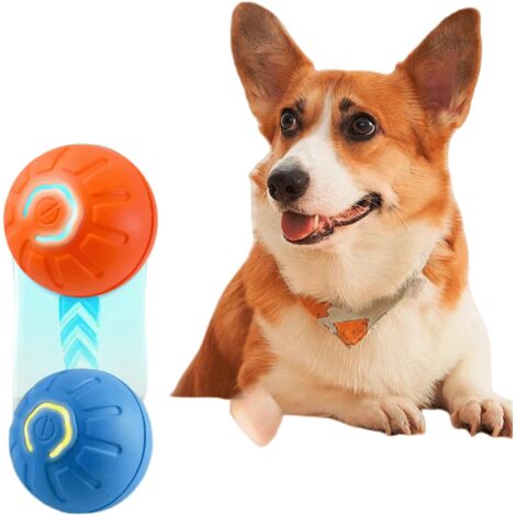 Jouet interactif pour animaux de compagnie : balle sauteuse intelligente à activité automatique