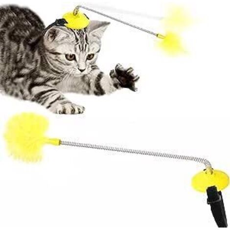 Jouet interactif pour chat avec clochette