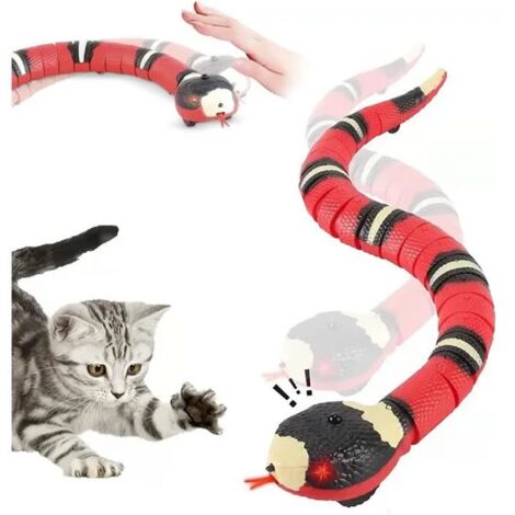 Jouet interactif pour chat, jouet serpent à détection intelligente, Induction électrique, 1 pièce, jouet pour animaux de compagnie