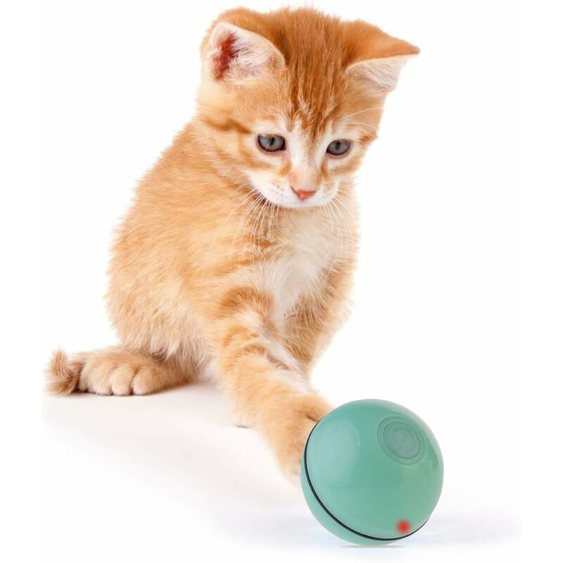 

Jouet interactif pour chat balle animée intelligente, balle roulante automatique, balle rotative à 360 degrés, balle jouet rechargeable pour chat