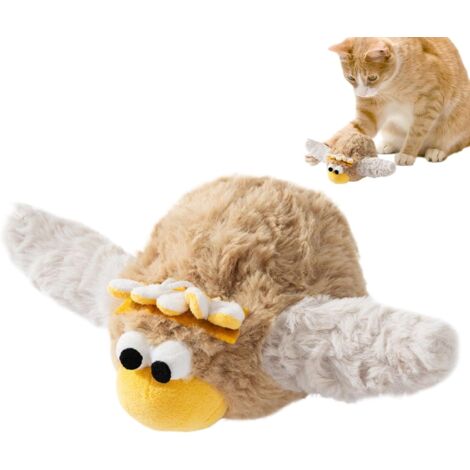 Jouet Interactif Pour Chat - Oiseau Électrique Avec Son