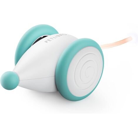 Jouet interactif pour chat PETLIBRO, jouet automatique pour chats avec lumières LED, jouet électrique intelligent pour animaux de compagnie, rechargeable par USB, marche/arrêt automatique