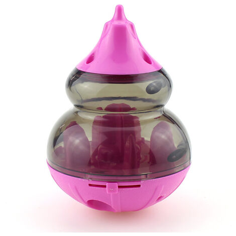 Jouet interactif pour chien avec lumière clignotante et nourriture qui fuit, distributeur de nourriture pour chiots et chats, boule de puzzle, mangeoire lente, jouets pour friandises