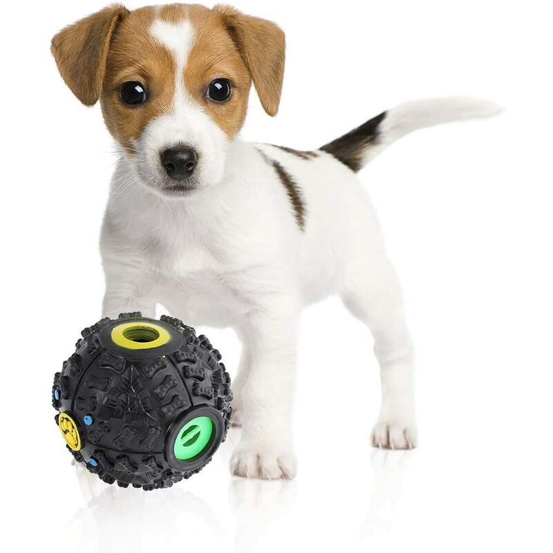 Almi - jouet interactif pour chien et chat par Nourriture puzzle Boule - Distributeur de friandises pour chiots, de petites et moyennes animaux