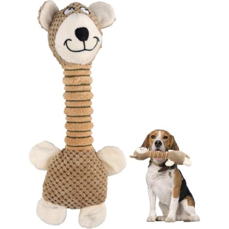 Jouet interactif pour chiot (ours brun)-Fei Yu