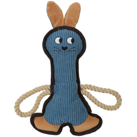 Jouet Lapin bleu BUDDY pour chien - zolux