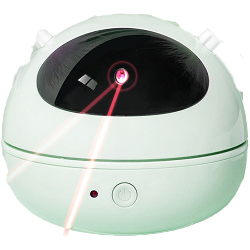 Jouet laser pour chat activé par le mouvement rechargeable automatique pour chatons/chiens d'intérieur/