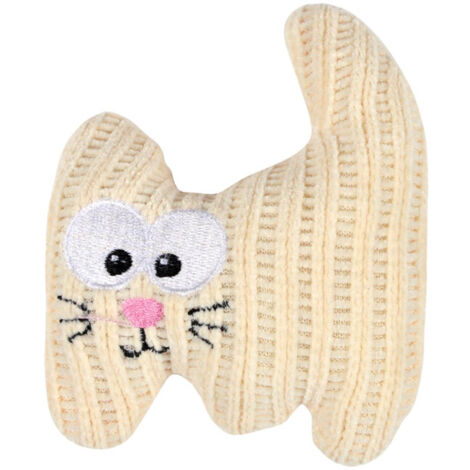 Jouet Peluche pour Chat "Boho Cat" 12cm Naturel