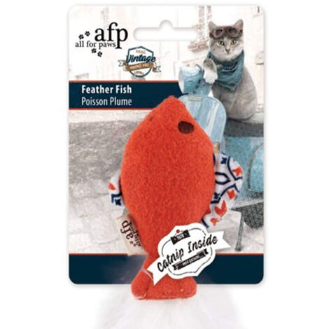 Jouet Poisson Plume All For Paws - Chat