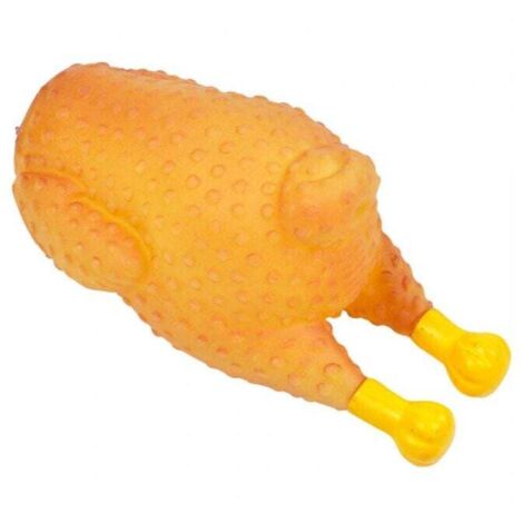 Jouet poulet roti pour chien