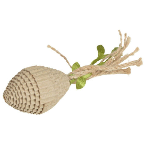 Jouet pour Chat "Balle & Ficelles" 13cm Naturel