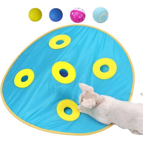 Jouet pour Chat - Couverture Anti - Ennui pour Chats D'Intérieur avec 4