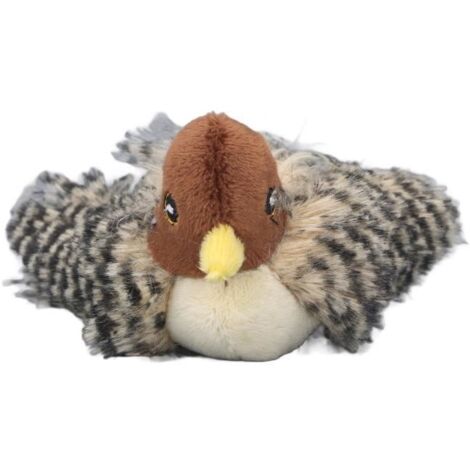 Jouet pour chat interactif - OMABETA - Jouet de chasse en peluche douce - Réduction animalerie - Oiseau