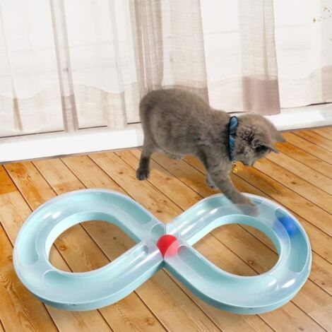 Jouet pour chat - Non spécifié - Circuit Jeu - Écologique - 2 balles - Antidérapant