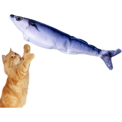 Jouet pour Chat Poisson - Poisson Automatique 150mAh pour Chats -