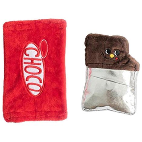 Jouet pour chaton mignon en forme de chocolat, distributeur de friandises pour la dentition