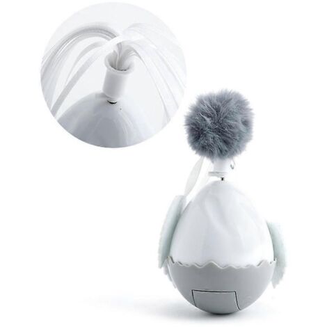 Jouet pour chatons : un gobelet électrique automatique pour exciter les chats d'intérieur et d'extérieur