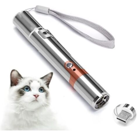 Jouet pour Chats - Non spécifié - Pointeur LED 7 en 1 - Rechargeable USB - Design léger - Utilisation intérieure