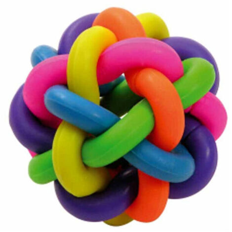 Jouet Pour Chien balle 6cm Multicolore