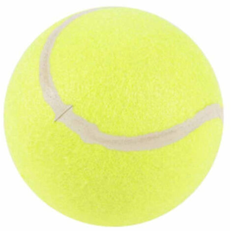 Jouet pour Chien "Balle de Tennis" 13cm Jaune