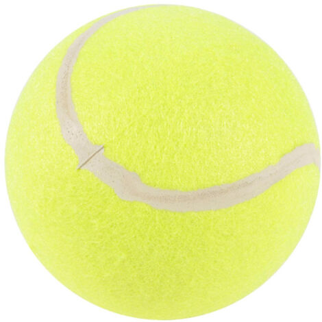 Jouet pour Chien "Balle de Tennis" 15cm Jaune