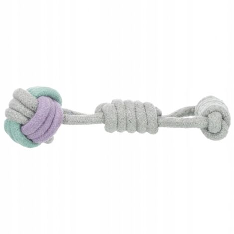 Jouet pour chien balle sur ficelle 23 cm