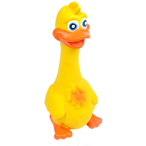 Jouet pour Chien "Canard" 19cm Jaune