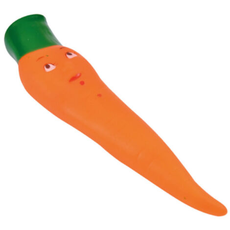 Jouet pour Chien "Carotte" 20cm Orange