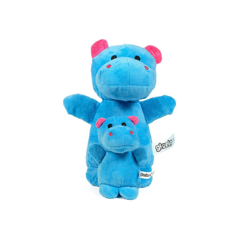 Gloria - Jouet pour chien en peluche Nomana 20 cm Hippopotame