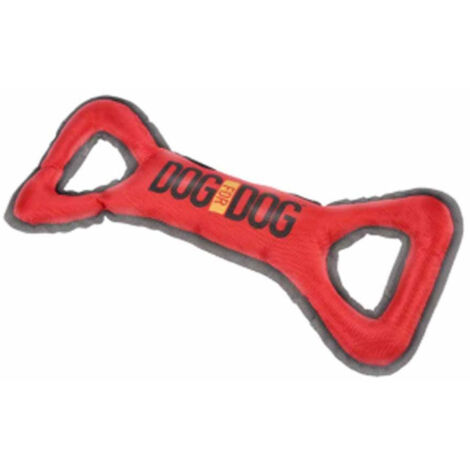 Jouet pour Chien "Haltère Oxford" 33cm Rouge