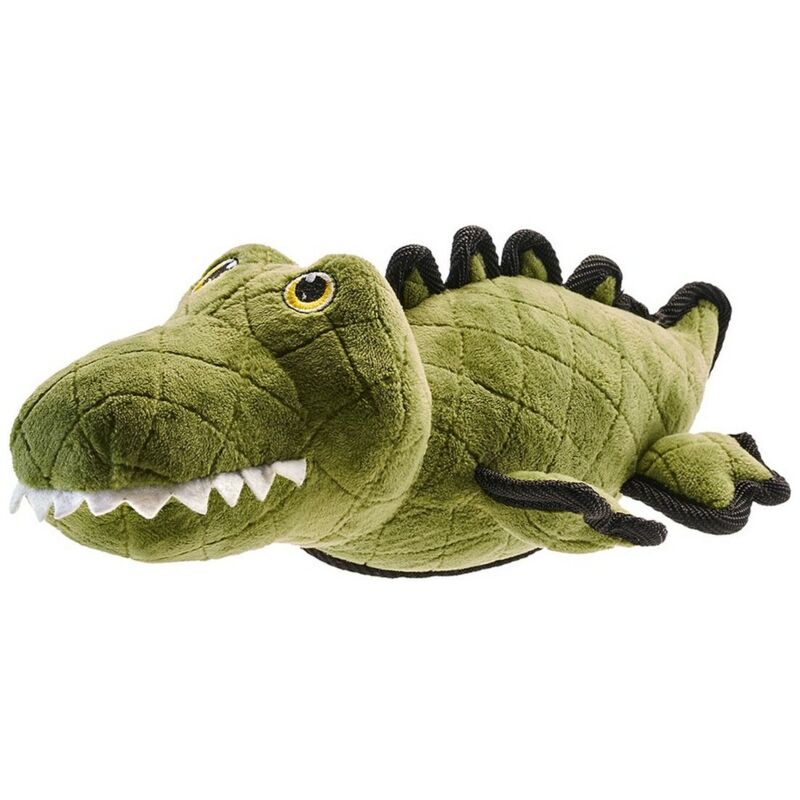 Hunter - jouet pour chien en crocodile résistant 38 cm vert