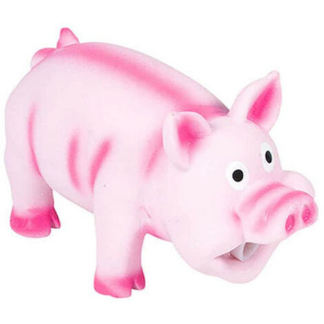 Jouet pour Chien NAYECO - Forme cochon - 15cm - Rose