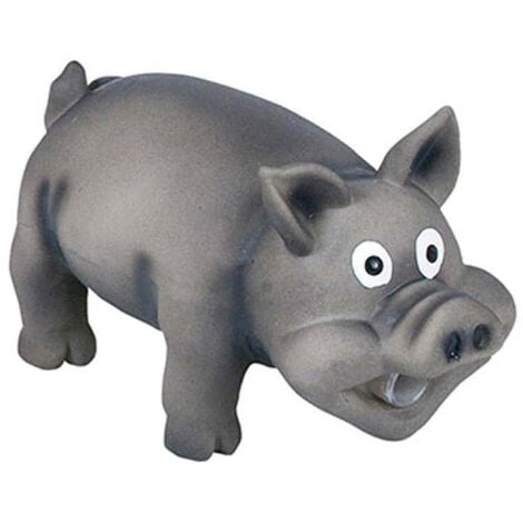 Jouet pour Chien NAYECO - Forme sanglier - 15cm - Gris