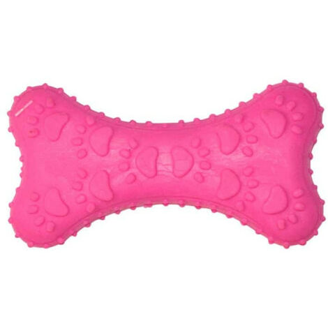Jouet pour Chien NAYECO - mini os - 10cm - Rose