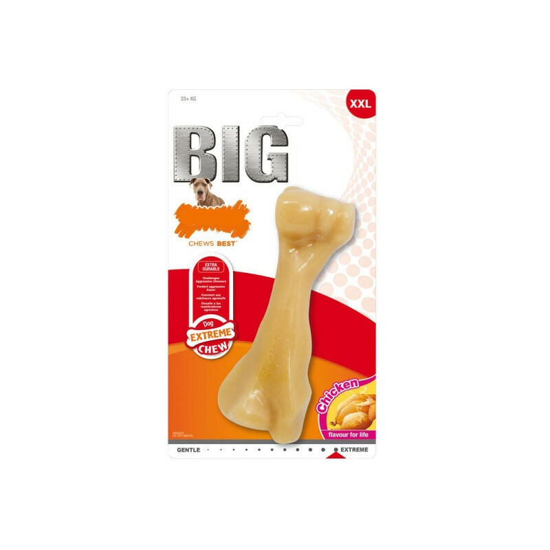 Jouet pour chien Nylabone Extreme Chew Big Nylon Viande de bœuf