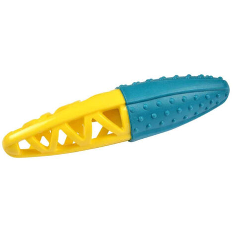 Jouet pour Chien Ovale "Géométrique" 23cm Bleu