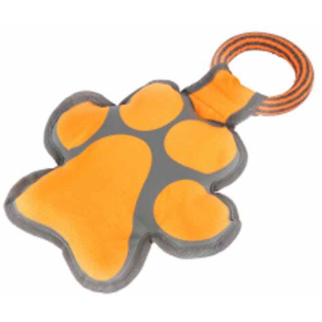 Jouet pour Chien "Patte Oxford" 22cm Orange
