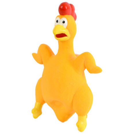 Jouet pour Chien Sonore "Poulet Rôti" 20cm Orange