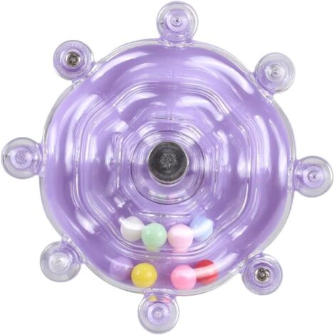 Jouet pour Oiseaux en Forme de Roue de Perruche,Jouet Interactif Coloré pour Perroquet,Jouet a Hochet pour Exercice de Mastication des Oiseaux,Perruches,Conures