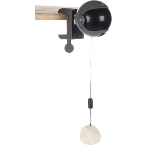 Jouet Yoyo électronique gris pour chat - Flamingo