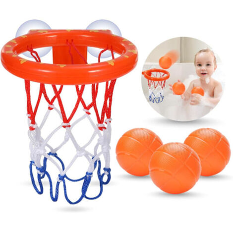 Jouets de bain - Panier de basket pour enfants et tout-petits - Jouets de bain et jouets de douche