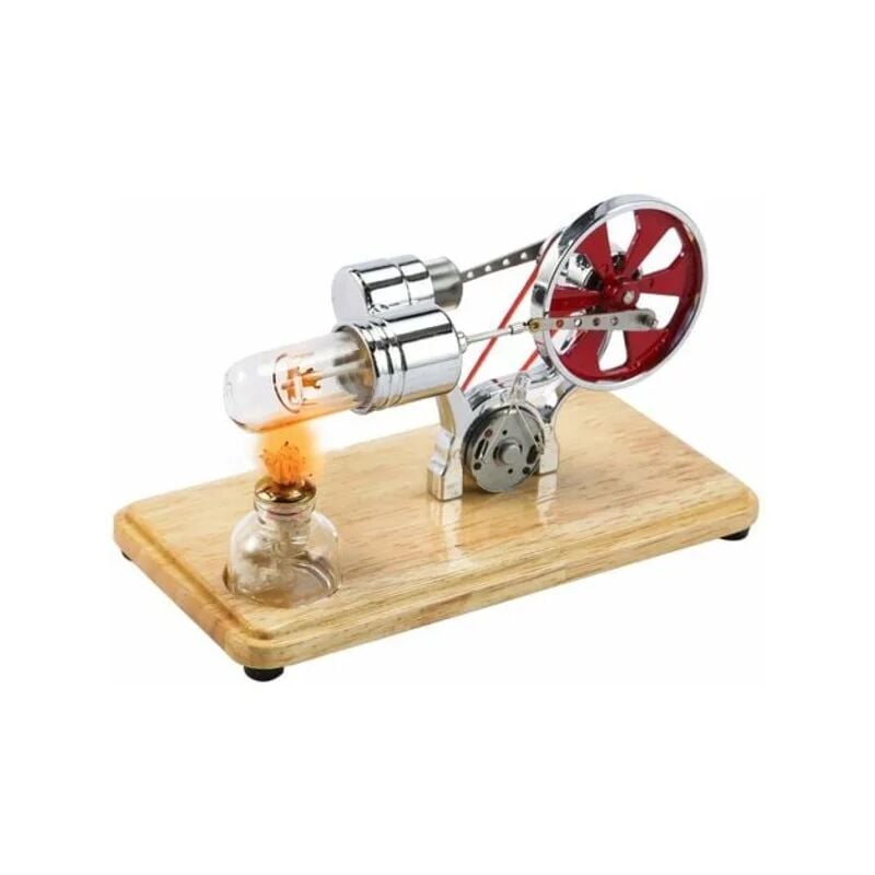 Soleil - Jouets éducatifs scientifiques de modèle de moteur de générateur de Stirling