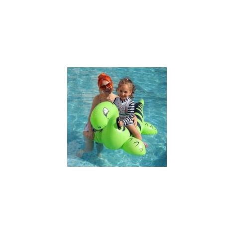 Jouets Gonflables de Piscine Flottante Dinosaure Ride Piscine Gonflable Plage Flottant été Eau Amusant Radeau Flottant Adapté pour Les Enfants et Les Adultes