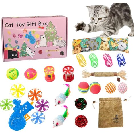 Jouets interactifs pour chats - Balle rebondissante