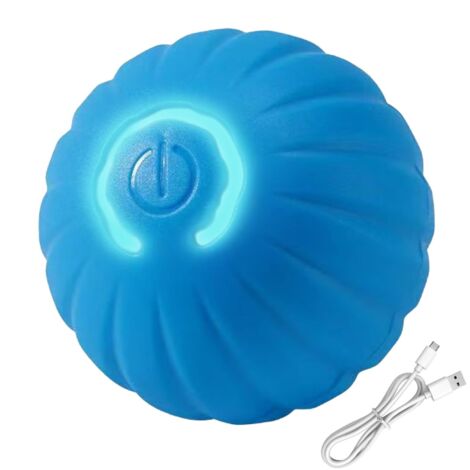 Jouets Interactifs pour Chien  Accessoires Interactifs Intelligents Automatiques Rechargeables Type-C,Jouets Stimulants pour Chien - Stimulation Mentale Jeu D'intérieur Exercice sur Sol