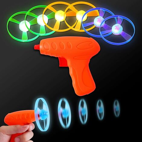 Jouets Lumineux LED, 10 Pièces Jouets Libellule en Bambou Helicoptere  Lumineux LED, Lumineux Enfant Jouets Volants, Lanceur De Disque Jouets  Jouets Volants pour Fête Anniversaire de l'enfant