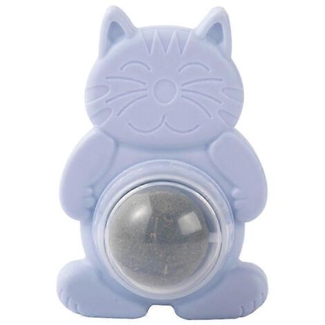 Jouets Matatabi pour chaton d'intérieur, tapis à lécher, outil de soin dentaire pour mâcher, anti-stress naturel.